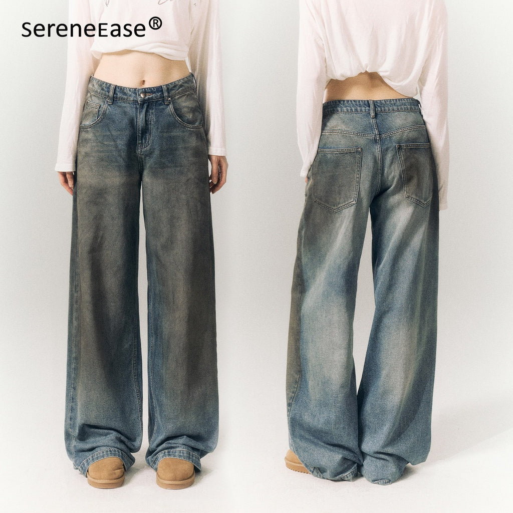 SereneEase_Vintage_Distressed_Low_Rise_Women's_Cotton_Blend_Denim_Wide-leg_Jeans_979965666515_MISSTT