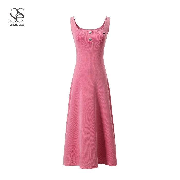 SereneEase_Washed_Pink_Embroidered_A_Line_Women's_Cotton_Blend_Knit_Slip_Maxi_Dresses_728176744734_MISSTT