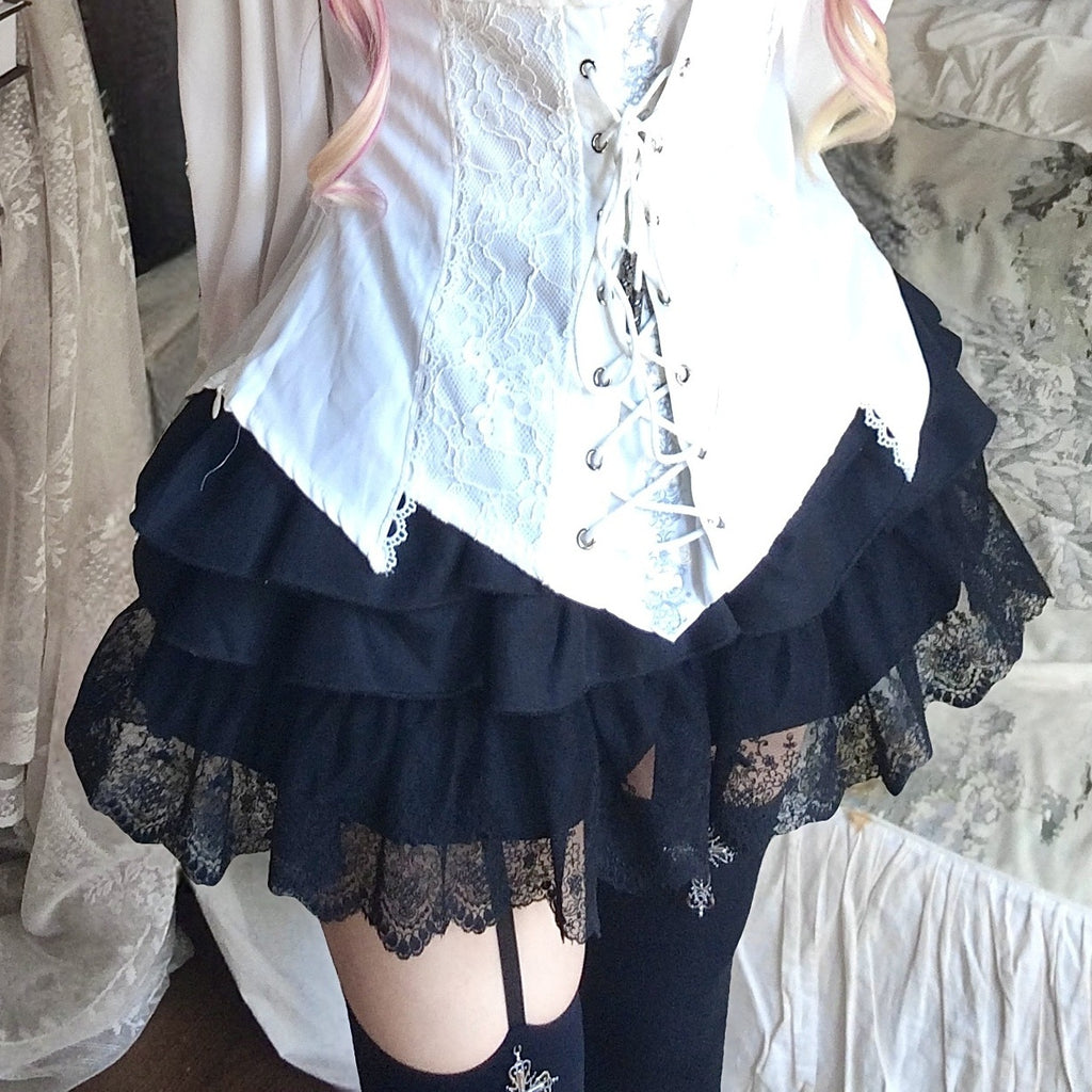 Sub_Era_Elegant_Lace_Ruffle_Tie_Waist_Long_Sleeve_Women's_Lace_Blouses_1074640405645_MISSTT