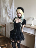 Sub_Era_Gothic_Cross_Lace_Up_Ruffle_Lace_Splice_Dark_Women's_Polyester_Short_Sleeve_T-shirts_1072763334816_MISSTT