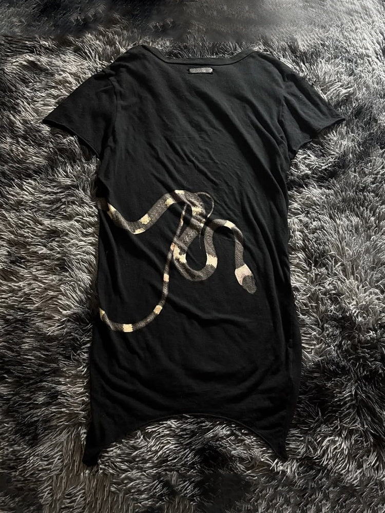THE_DAWN_3d_Snake_Print_Asymmetric_V-neck_Slim_Fit_Gothic_Women's_Short_Sleeve_T-shirts_1031674794102_MISSTT