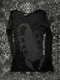 THE_DAWN_Avant_Garde_Scorpion_Print_Gothic_Women's_Slim_Fit_Long_Sleeve_T-shirts_1063672808122_MISSTT