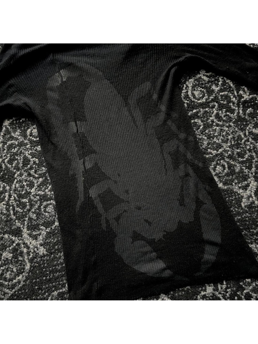 THE DAWN Avant Garde Scorpion Print Gothic Women's Slim Fit Long Sleeve T-shirts