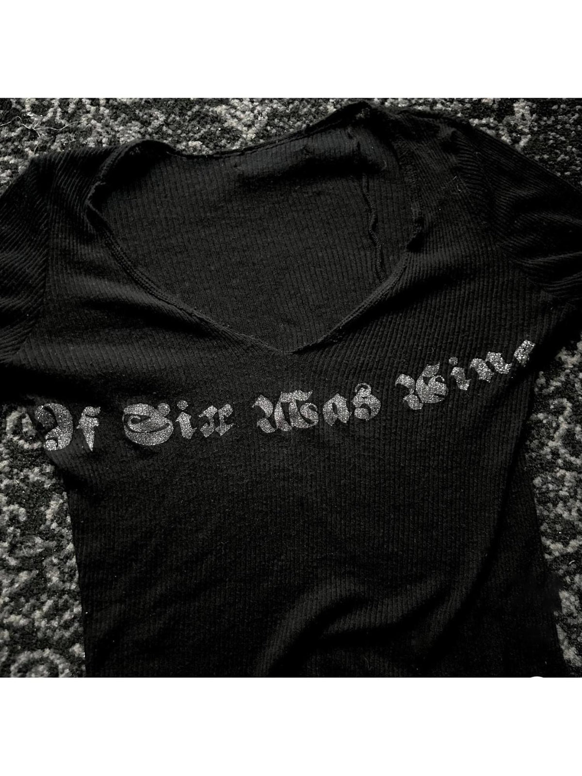 THE DAWN Avant Garde Scorpion Print Gothic Women's Slim Fit Long Sleeve T-shirts