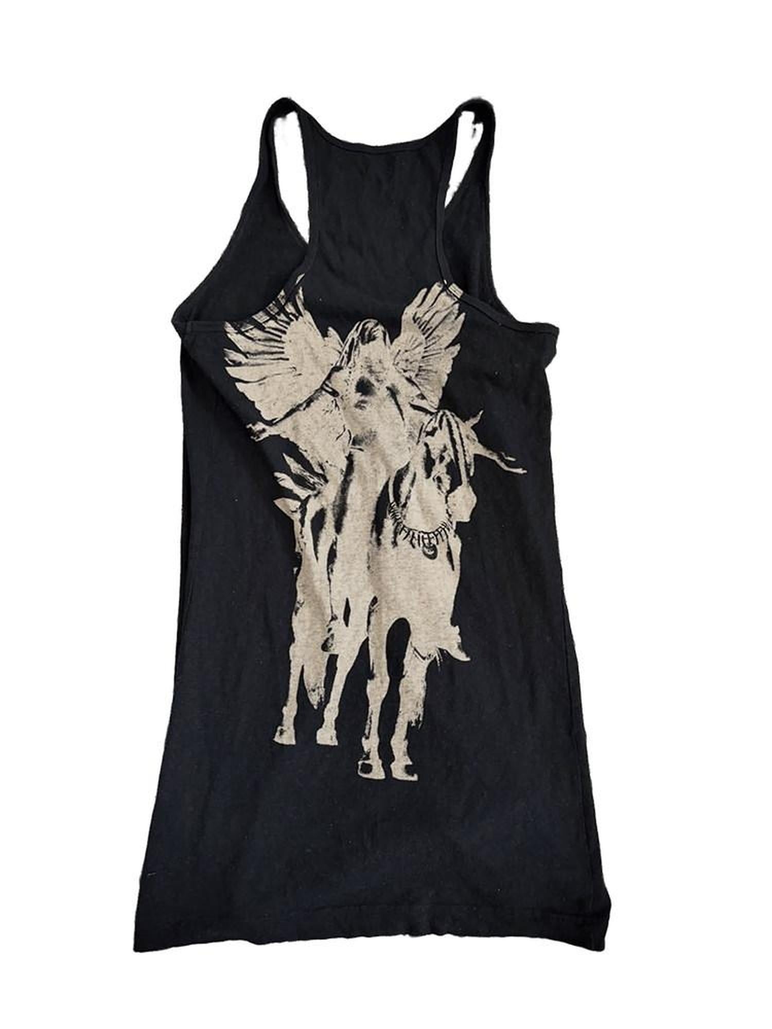 THE DAWN Breathable Printed Slim Fit U Neck Black Mens Daily Graphic Tank Tops