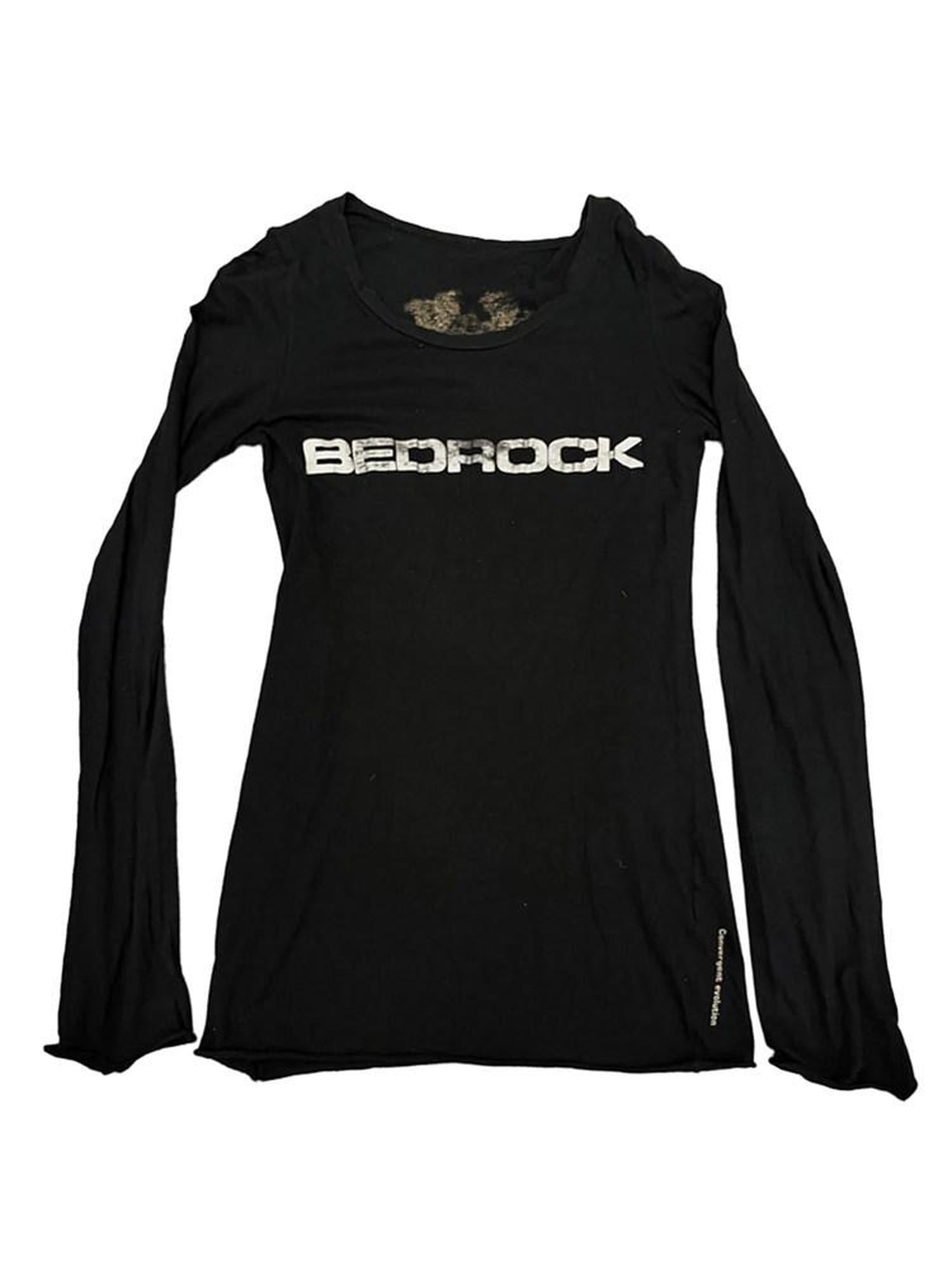 THE DAWN Breathable Printed Slim Fit Unisex Crew Neck Black Long Sleeve T-Shirts