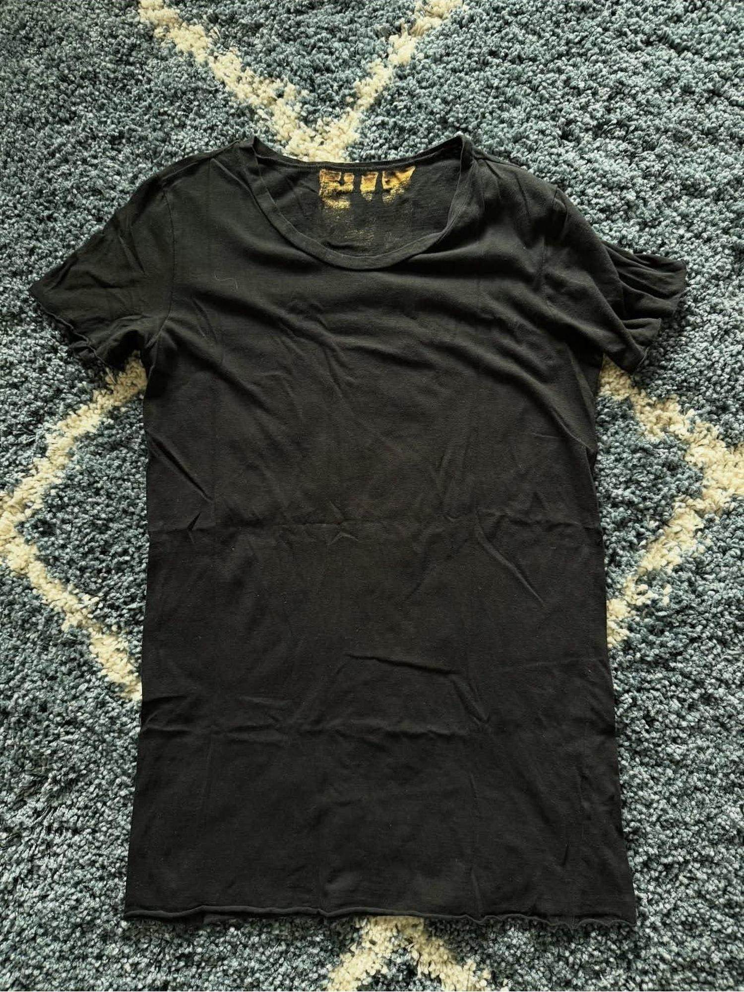 THE DAWN Breathable Slim Fit Minimal Snake Spine Print Unisex Black Short Sleeve T-Shirts