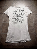 THE_DAWN_Cross_Print_Retro_Cross_Design_Women's_Short_Sleeve_T-shirts_1030025994724_MISSTT