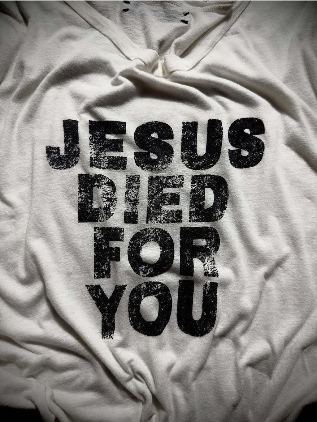THE DAWN Cross Print Retro Cross Design Women's Short Sleeve T-shirts