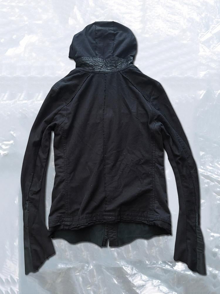THE DAWN Cross Zip Patchwork Women's Pullover Hoodies