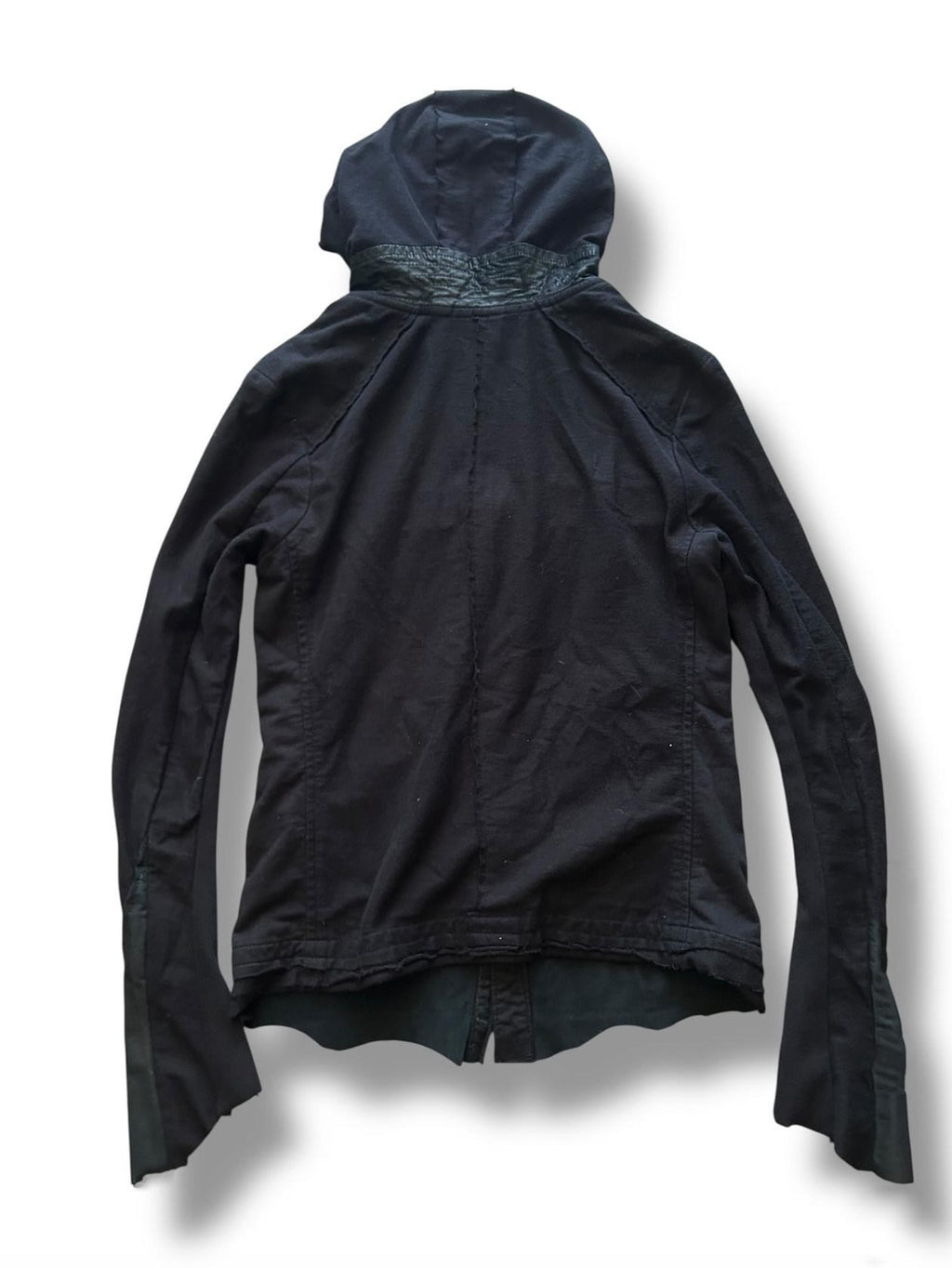 THE DAWN Cross Zip Patchwork Women's Pullover Hoodies