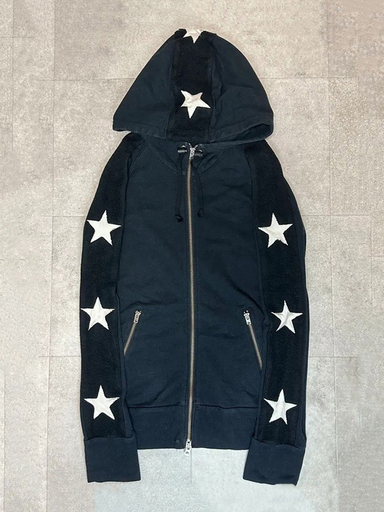THE_DAWN_Five_Pointed_Star_Graphic_Patchwork_Zip_Up_Women's_Pullover_Hoodies_1066784162240_MISSTT