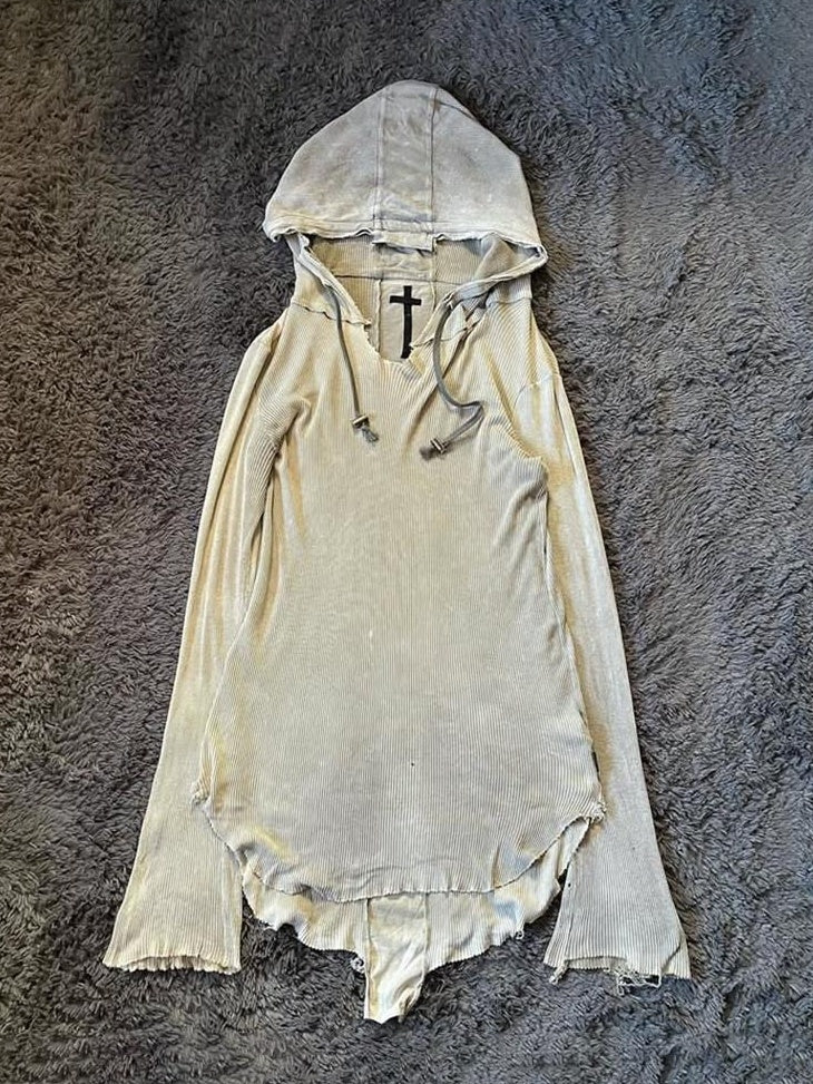 THE DAWN Moisture Wicking Vanguard Visual Hooded Pullover Unisex Solid White Hoodies