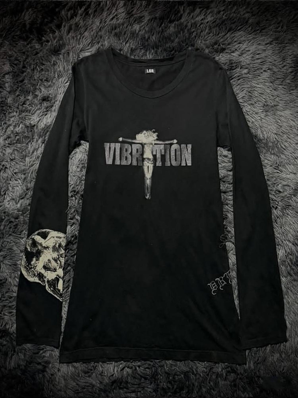 THE DAWN Vintage Embroidered Graphic Women's Long Sleeve T-shirts