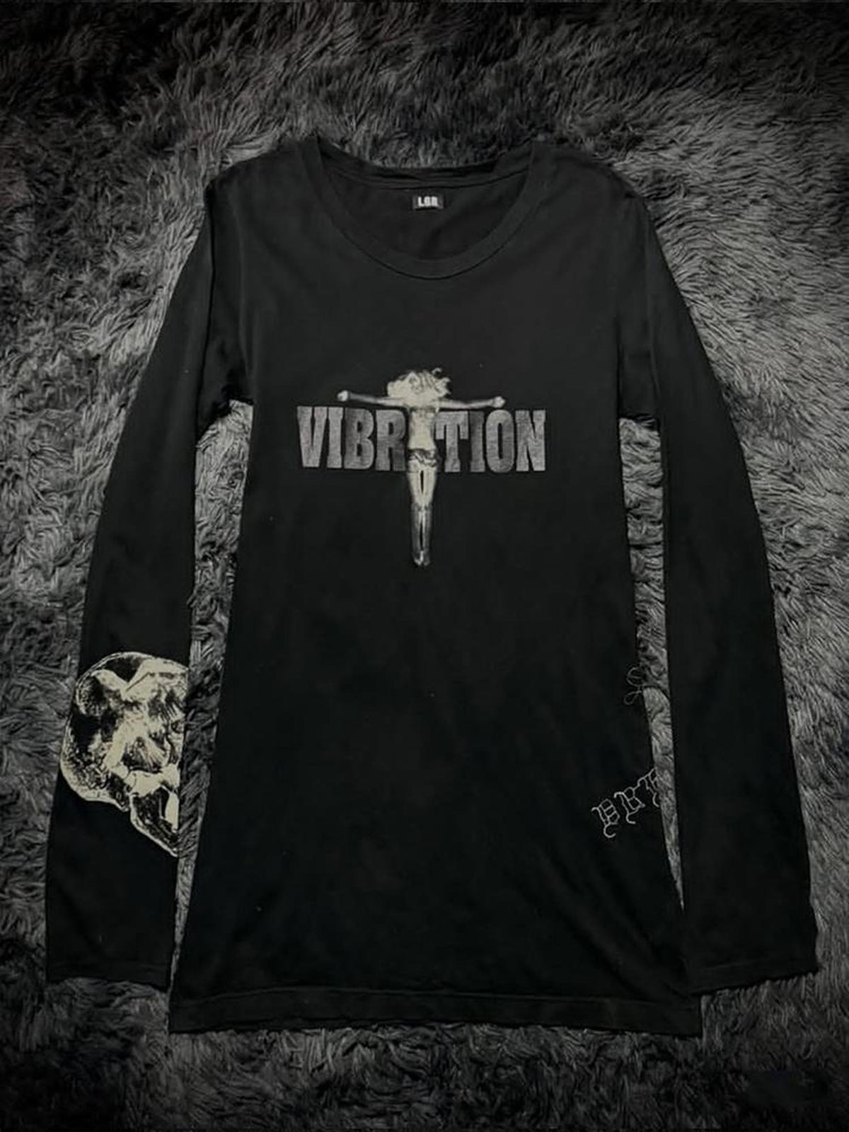 THE DAWN Vintage Embroidered Graphic Women's Long Sleeve T-shirts