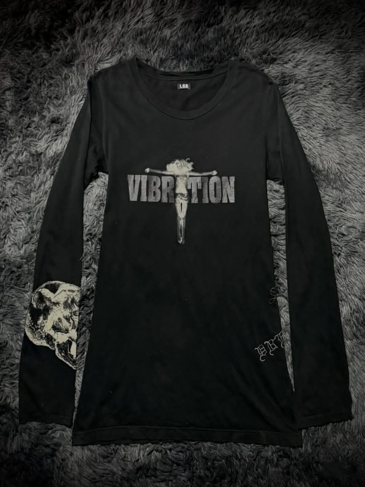THE DAWN Vintage Embroidered Graphic Women's Long Sleeve T-shirts