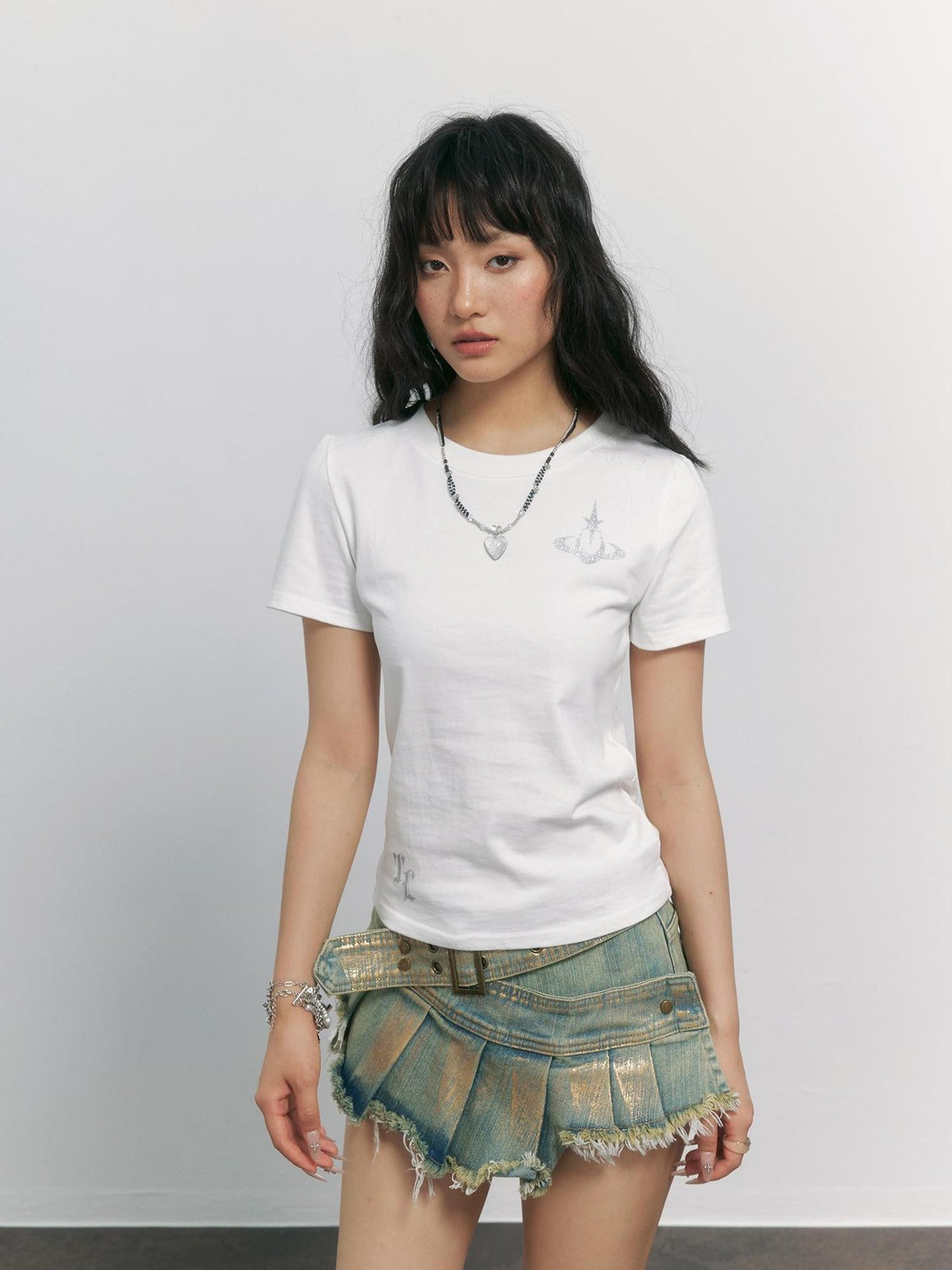 TOOOLAZY Black Angel Wing Letter Print Women's 100 Percent Cotton Short Sleeve T-shirts