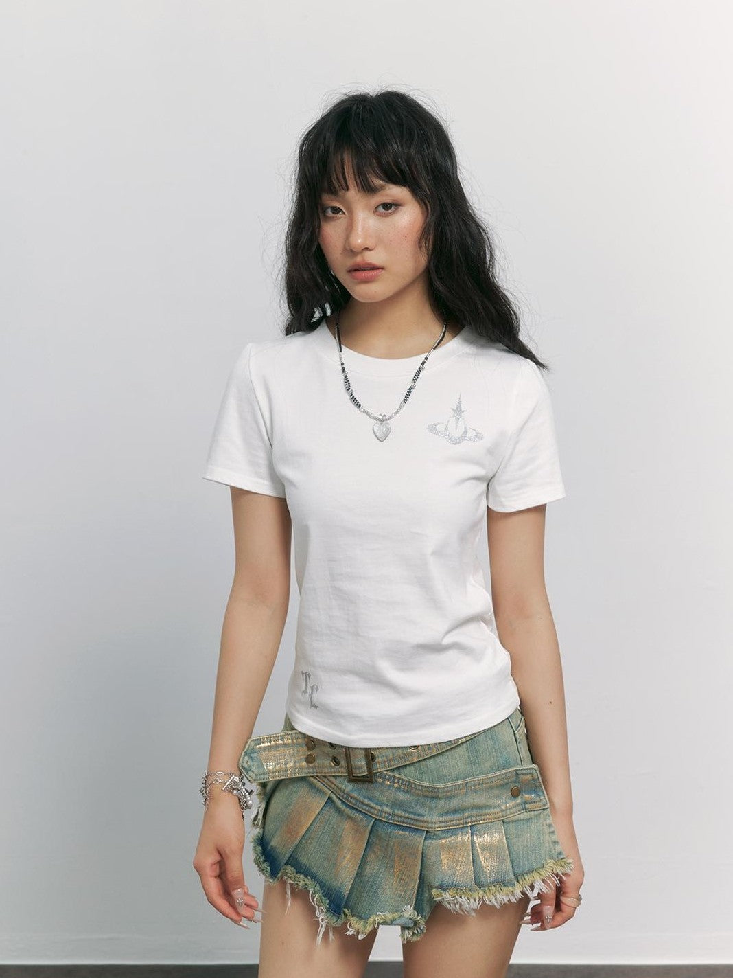 TOOOLAZY Black Angel Wing Letter Print Women's 100 Percent Cotton Short Sleeve T-shirts
