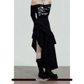 TOOOLAZY_Black_Asymmetric_Slim_Fit_Mid_Waist_Women's_Other_Fabric_Maxi_Skirts_1020748495006_MISSTT