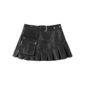TOOOLAZY_Black_Pleated_Punk_Biker_Pocket_3d_Embellished_Women's_Polyester_Leather_Skirts_989825361691_MISSTT