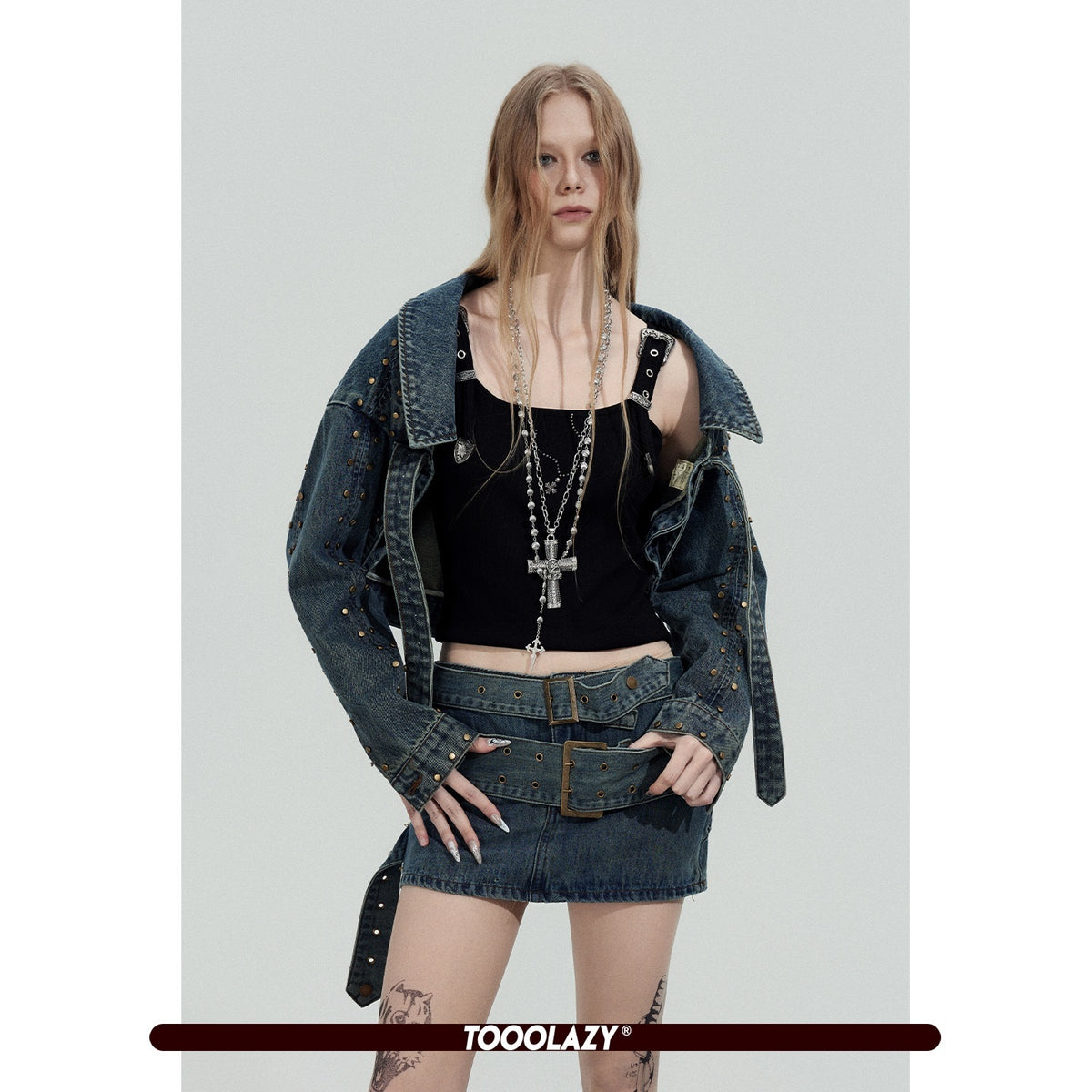 TOOOLAZY_Cropped_Studded_Long_Sleeve_Edgy_Slim_Fit_Women's_Cotton_Denim_Jackets_1020467691022_MISSTT
