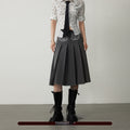 TOOOLAZY_Gray_Wing_High_Waist_Mid_Length_School_Style_Women's_Polyester_Pleated_Skirts_1042357312897_MISSTT