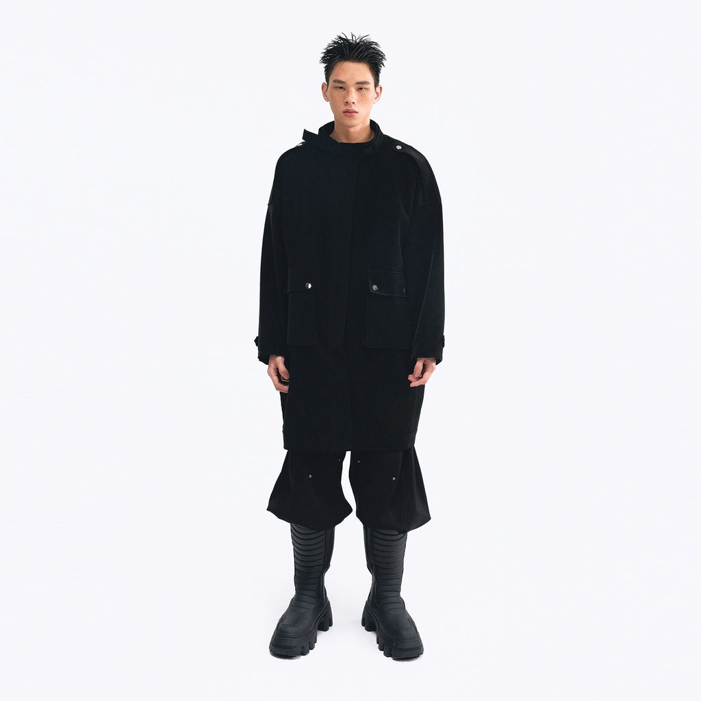 TOOOLAZY_Vintage_Belted_Loose_Mid_Length_Double_Collar_Zipper_Solid_Women's_Trench_Coats_850182483981_MISSTT