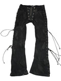 The_space_between_Us_Black_Snake_Print_Rivet_Leather_Patch_Lace_Up_Women's_Denim_Bootcut_Jeans_974442283904_MISSTT