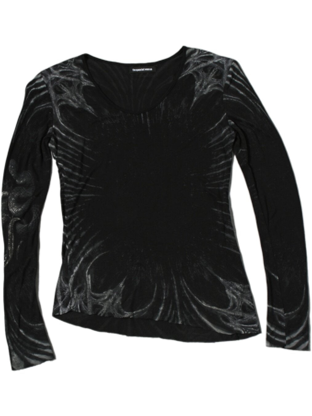 The_space_between_Us_Dark_Totem_Slim_Fit_Asymmetric_Women's_Tencel_Cotton_Long_Sleeve_T-shirts_975659961996_MISSTT