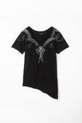 The_space_between_Us_Dark_Tribal_Totem_Print_Visual_Slim_Fit_Women's_Short_Sleeve_T-shirts_1059025181278_MISSTT