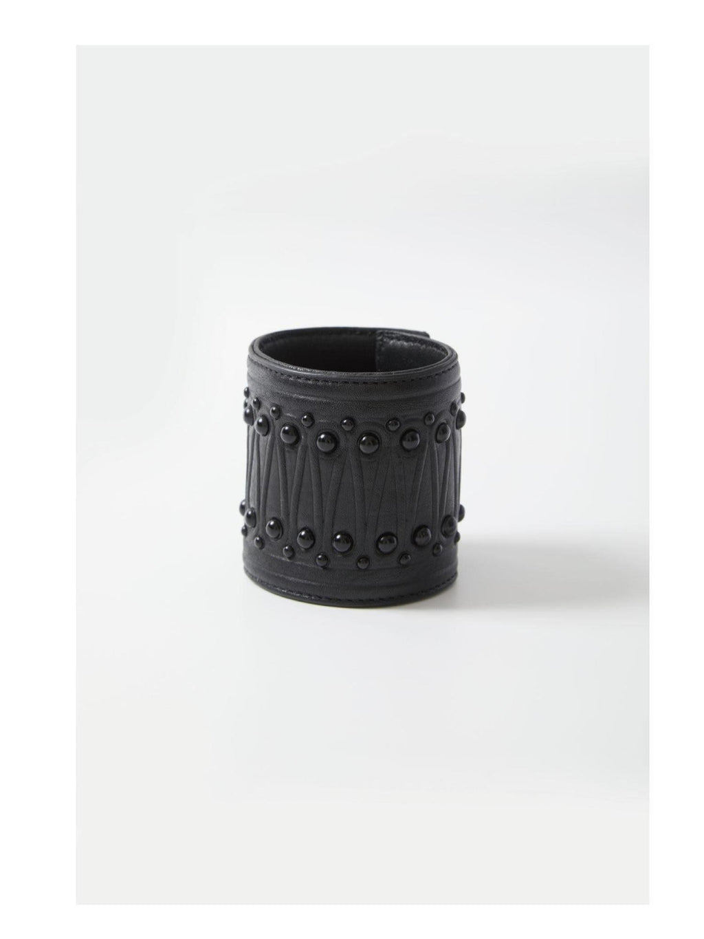 The space between Us Staircase Visual Studded Gothic Rock Palace Women's Black Bracelets
