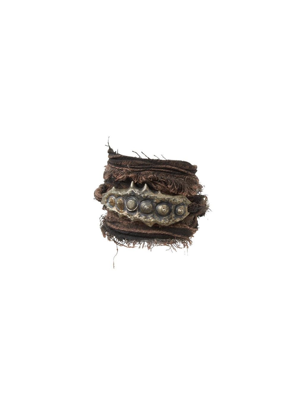 The space between Us Visual Kei Goth Rock Distressed Ribbon Women's Satin Bracelets
