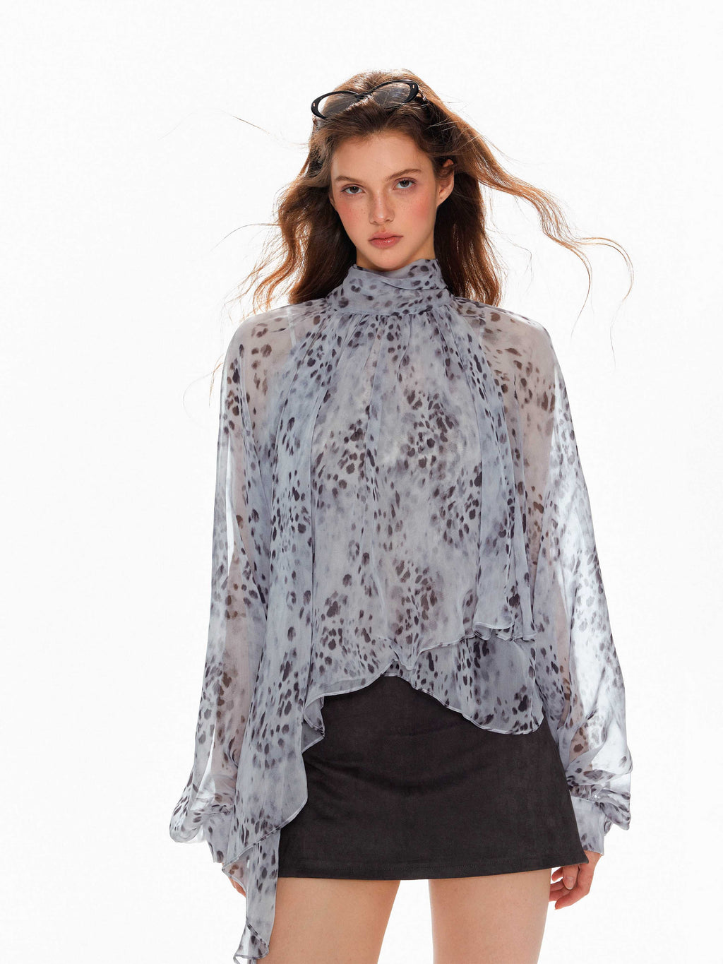 Tut_tuto_Asymmetric_Sheer_Lantern_Sleeve_Stand_Collar_Women's_Cupro_Sheer_Shirts_1076070859874_MISSTT