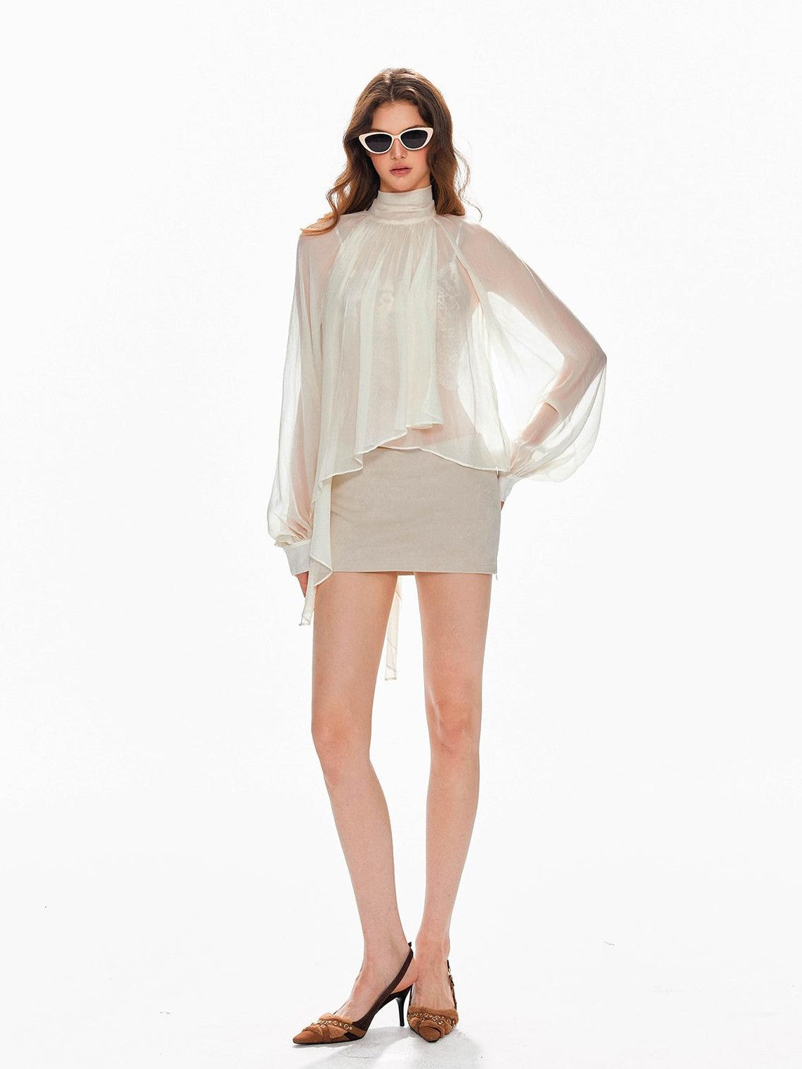 Tut tuto Low Waist Faux Suede A Line Fitted Women's Polyester Bodycon Skirts