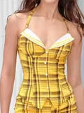 Tut_tuto_Yellow_Plaid_Retro_Schoolgirl_Camisole_Women's_Cotton_Matching_Skirt_Sets_808223085932_MISSTT
