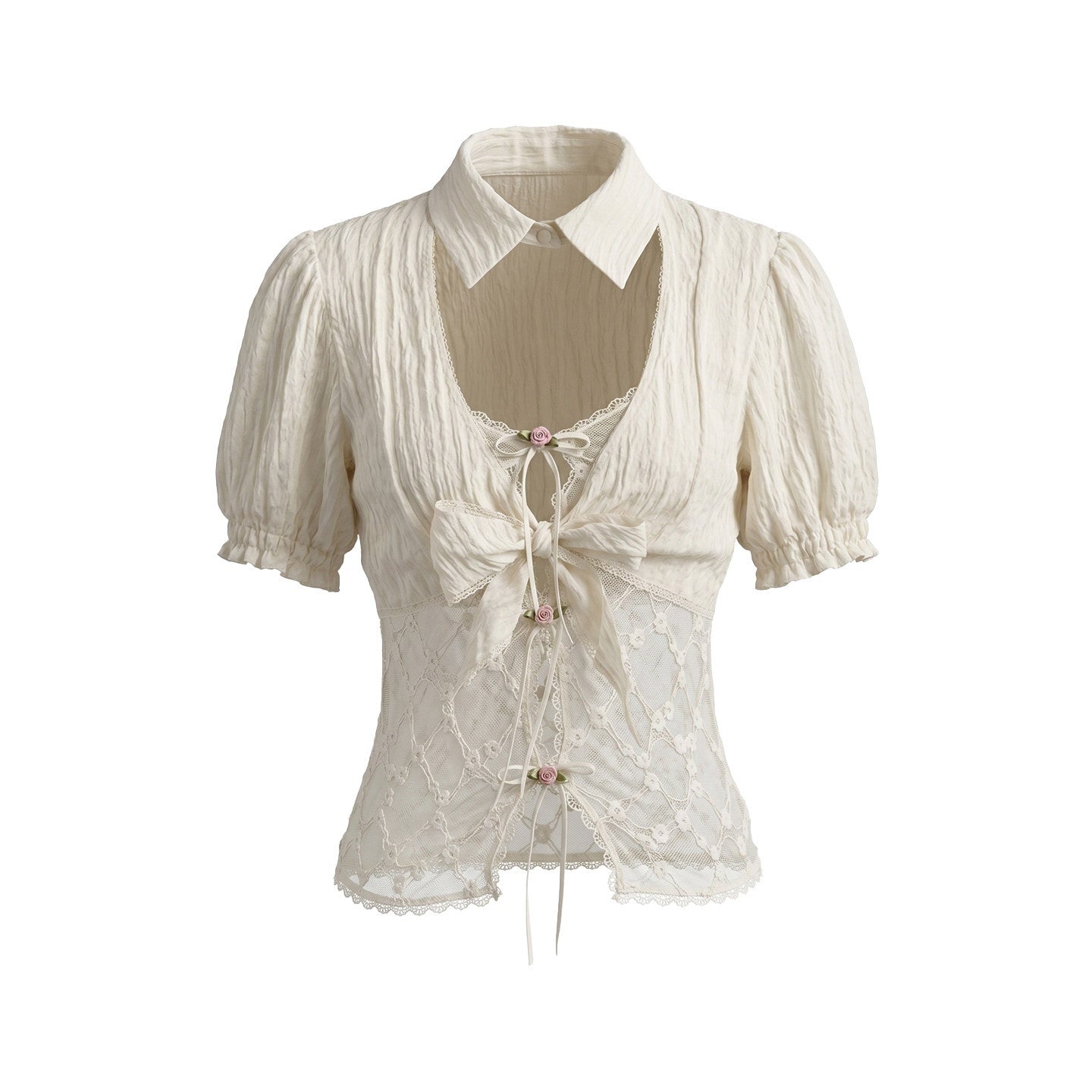 UNIVERSE_Baroque_Lace_Cutout_Sheer_Tie_Bardot_Short_Sleeve_Women's_Cupro_Blend_Crop_Tops_1052330247207_MISSTT