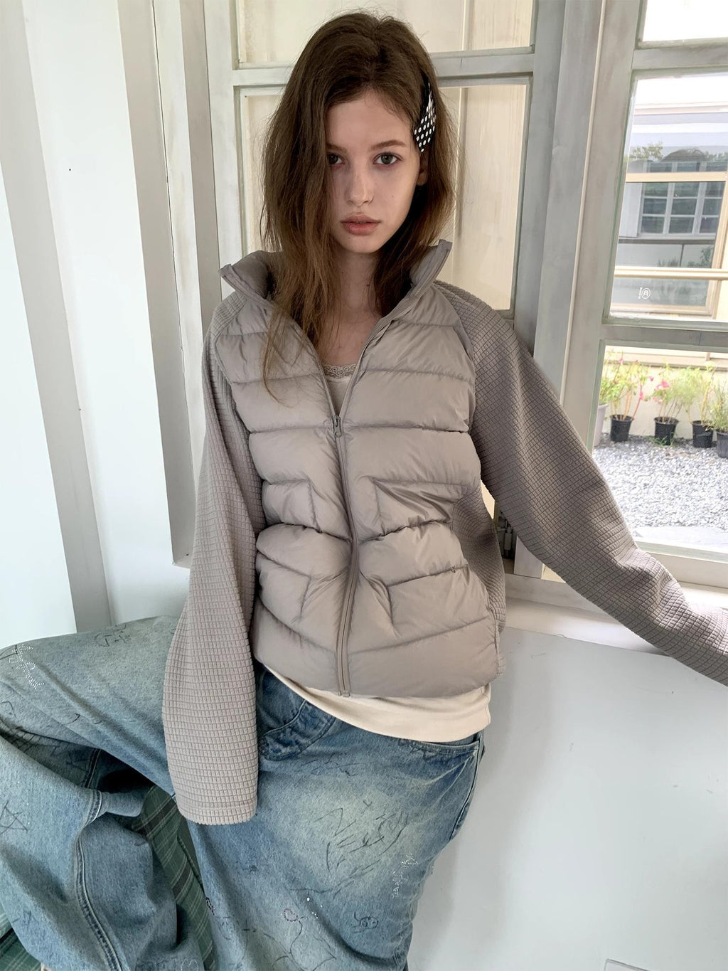 UNIVERSE Lightweight Slim Fit Nylon Women's Down Jackets