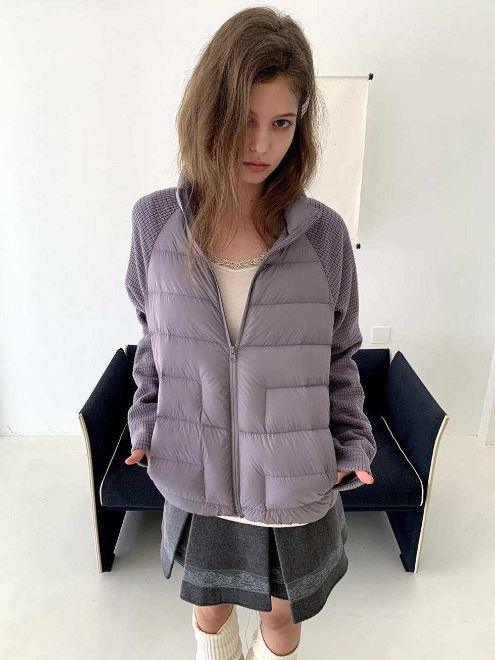 UNIVERSE Lightweight Slim Fit Nylon Women's Down Jackets