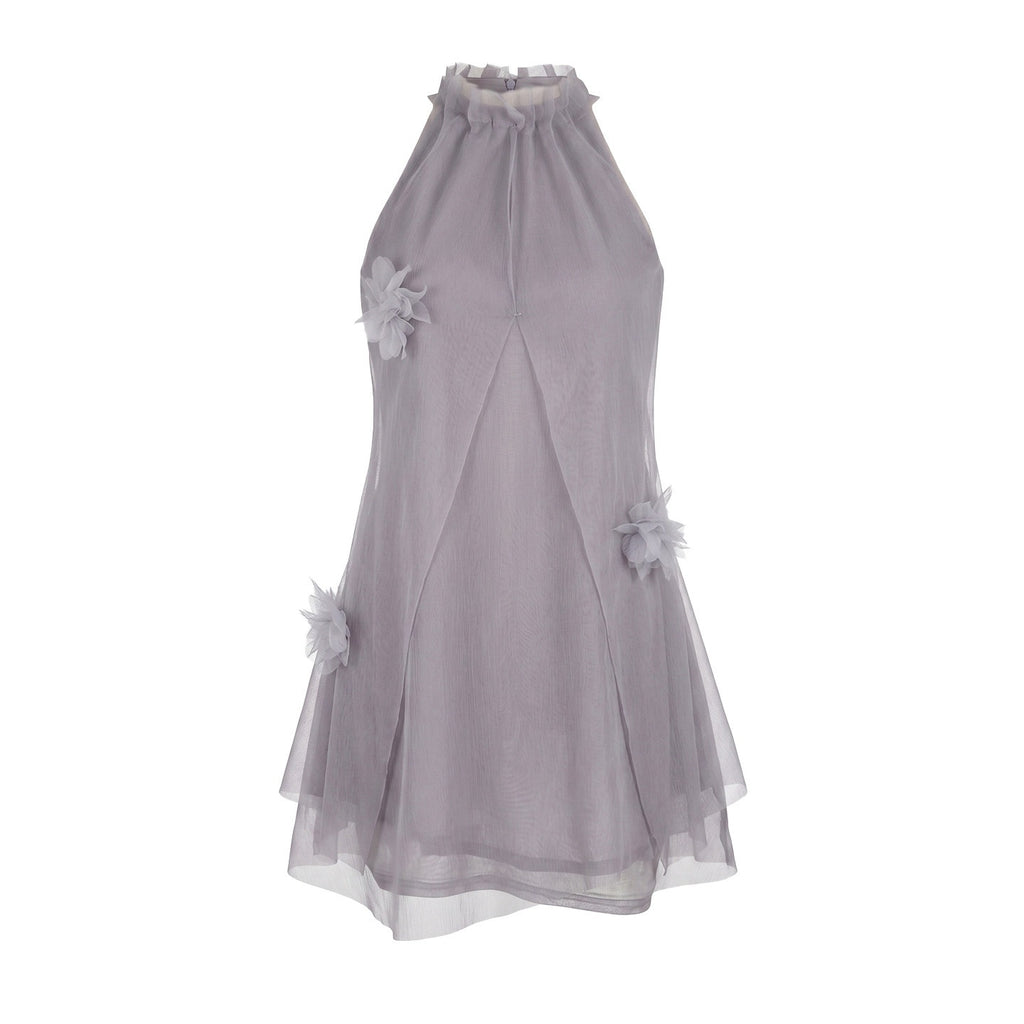 UNIVERSE_Misty_Purple_Airy_Tulle_3d_Floral_Sheer_Women's_Polyester_Halter_Mini_Dresses_1054071537883_MISSTT