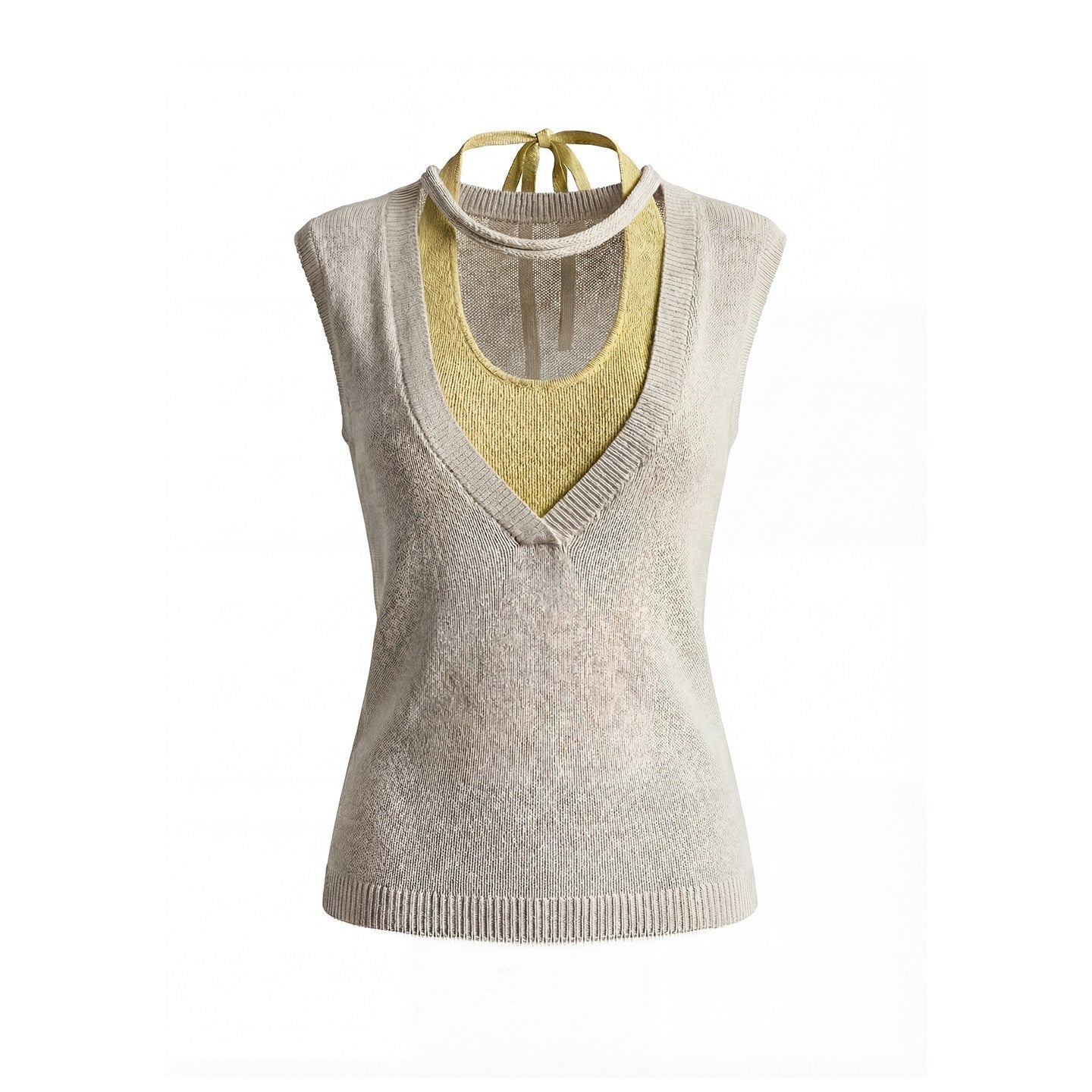 UNIVERSE_Retro_Colorblock_Faux_Two_Piece_Layered_Women's_Lyocell_Woven_Tank_Tops_1038695493781_MISSTT