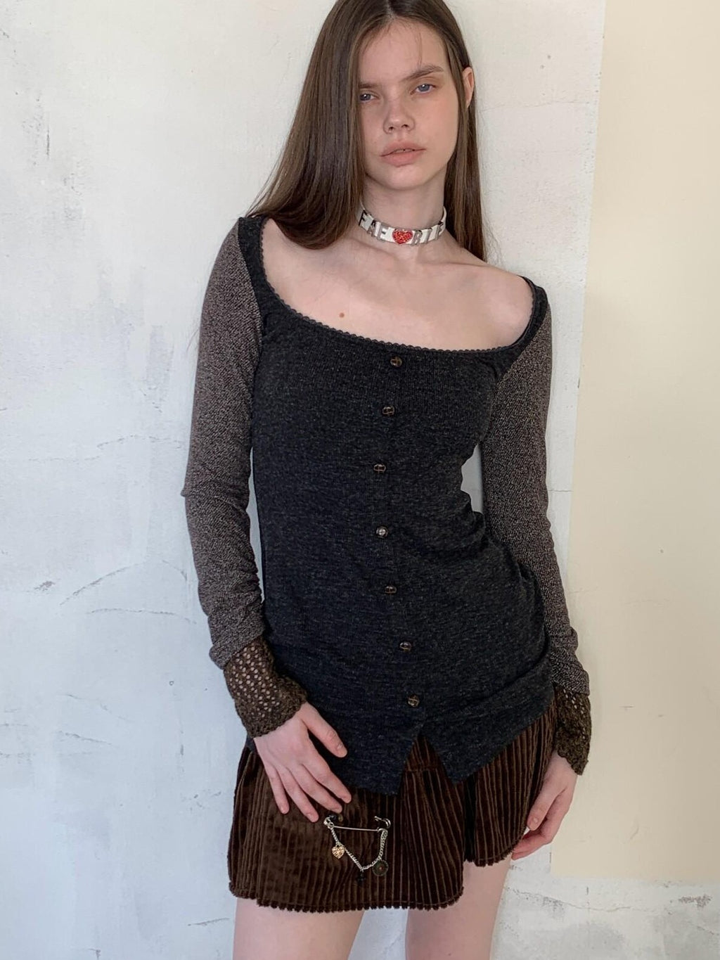 UNIVERSE Vintage Patchwork Long Sleeve Fitted Women's Polyester Bodycon Mini Dresses