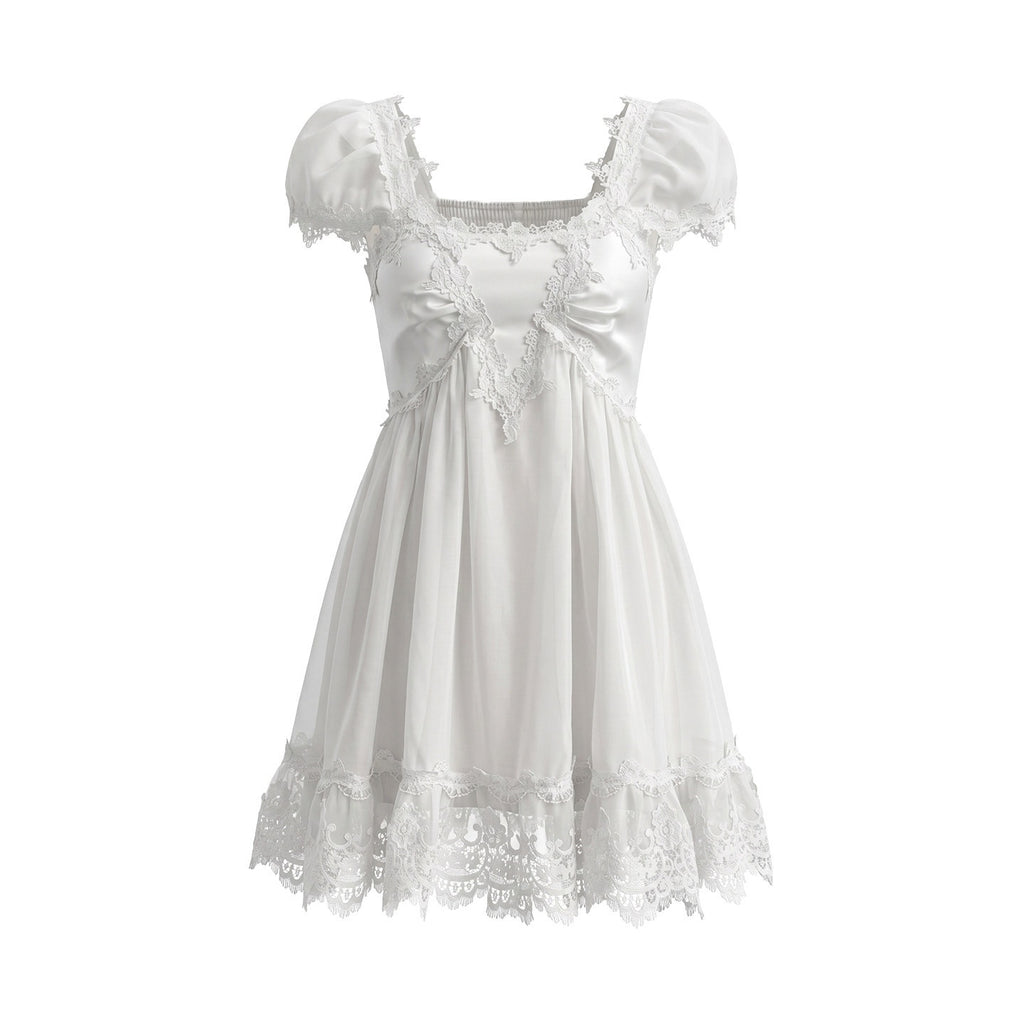 UNIVERSE_White_Square_Neck_Lace_Flutter_Sleeve_Women's_Lyocell_Blend_Casual_Mini_Dresses_1052332275615_MISSTT