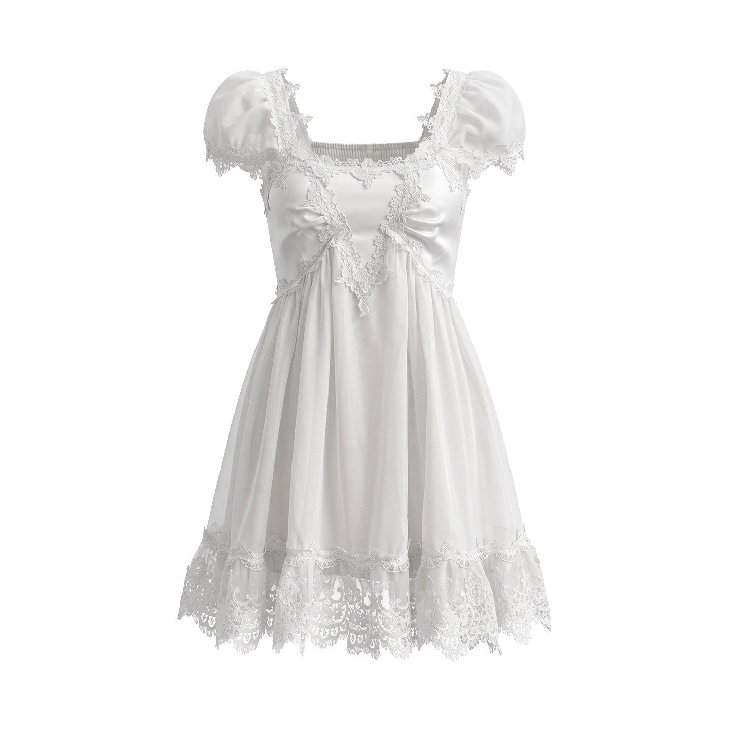 UNIVERSE_White_Square_Neck_Lace_Flutter_Sleeve_Women's_Lyocell_Blend_Casual_Mini_Dresses_1052332275615_MISSTT