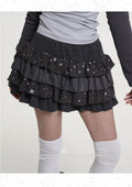 VEEMIX_Black_Star_Print_Layered_Pleated_Cake_Women's_Cotton_Stretch_Mini_Skirts_992455897993_MISSTT