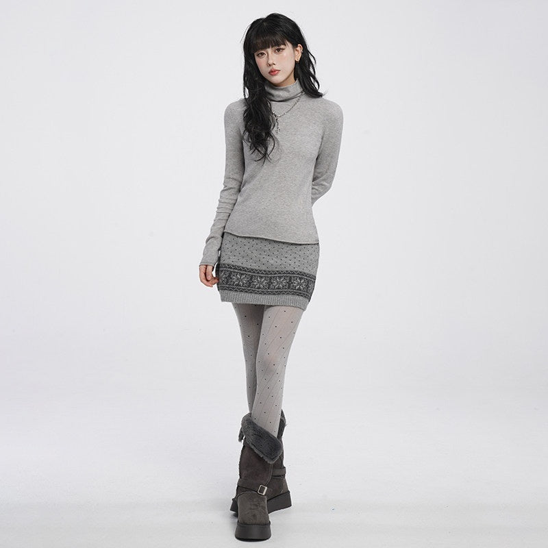 VEEMIX_Brushed_High_Neck_Slim_Fit_Women's_Acrylic_Knit_Long_Sleeve_T-shirts_1000227365412_MISSTT