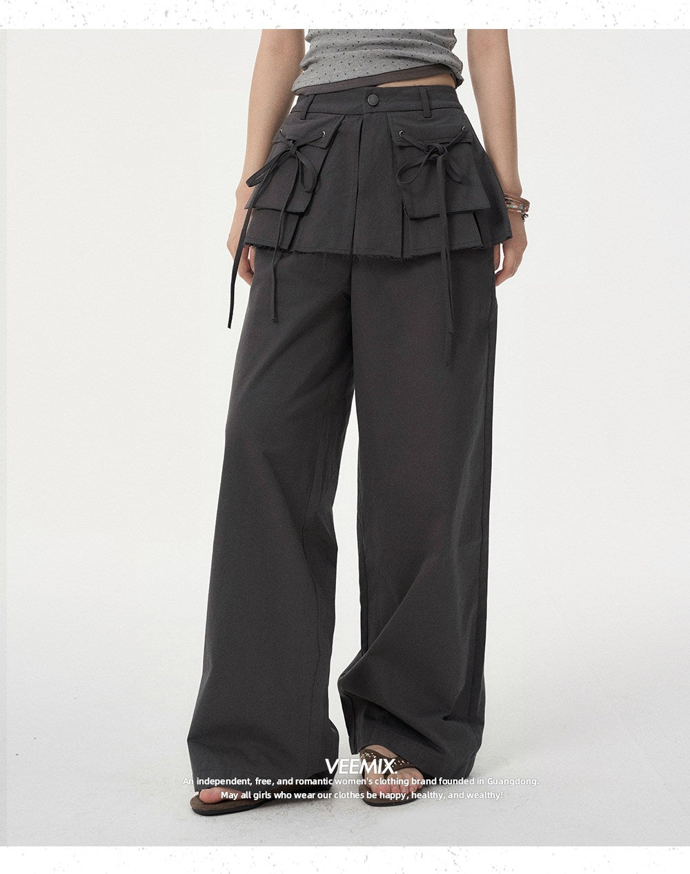 VEEMIX_Cargo_Pocket_Mid_Rise_Faux_Two_Piece_Wide_Leg_Women's_Cotton_Blend_Skorts_1055590203626_MISSTT