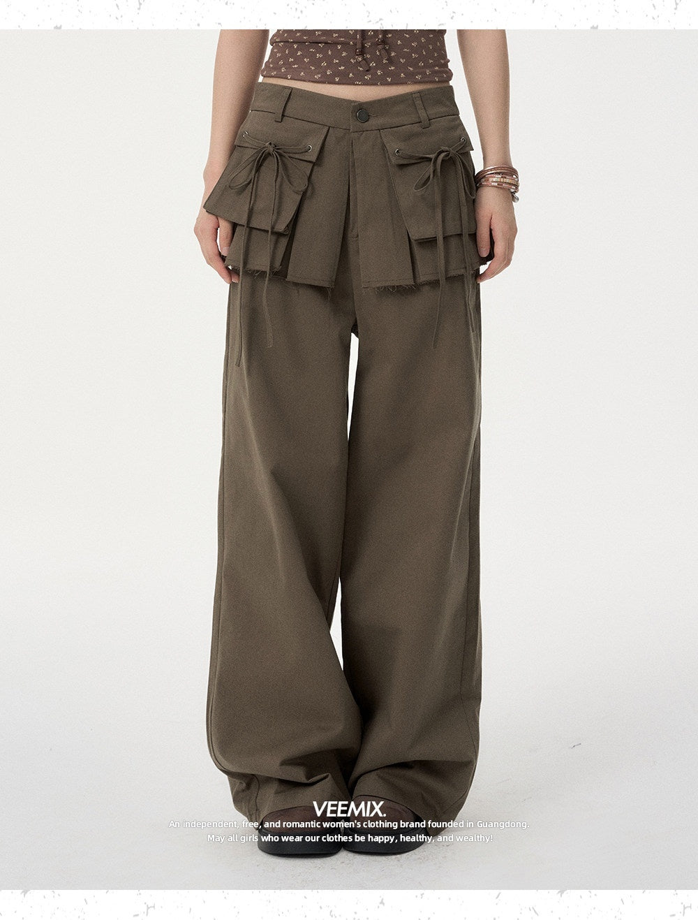 VEEMIX_Cargo_Pocket_Mid_Rise_Faux_Two_Piece_Wide_Leg_Women's_Cotton_Blend_Skorts_1055590203626_MISSTT