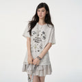 VEEMIX_Cartoon_Rabbit_Print_Drop_Shoulder_Loose_Women's_Cotton_Short_Sleeve_T-shirts_1049084478702_MISSTT