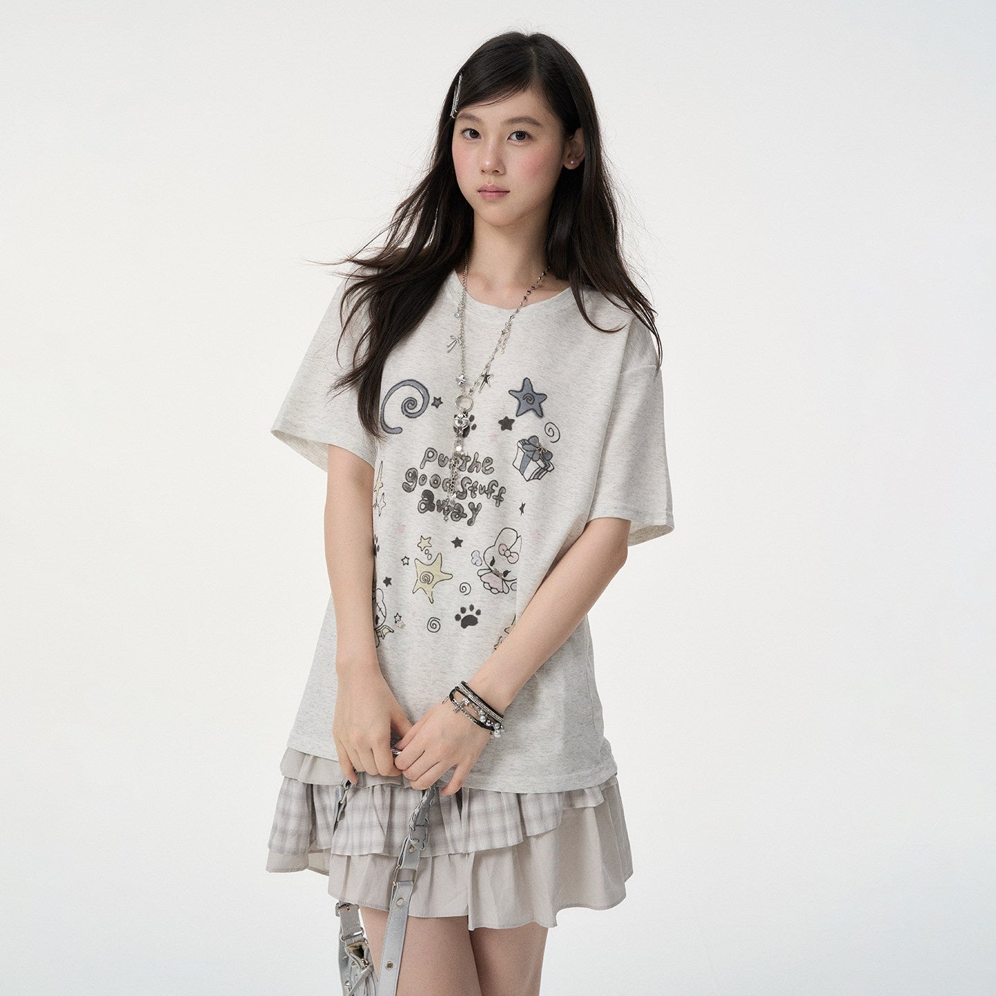 VEEMIX_Cartoon_Rabbit_Print_Drop_Shoulder_Loose_Women's_Cotton_Short_Sleeve_T-shirts_1049084478702_MISSTT