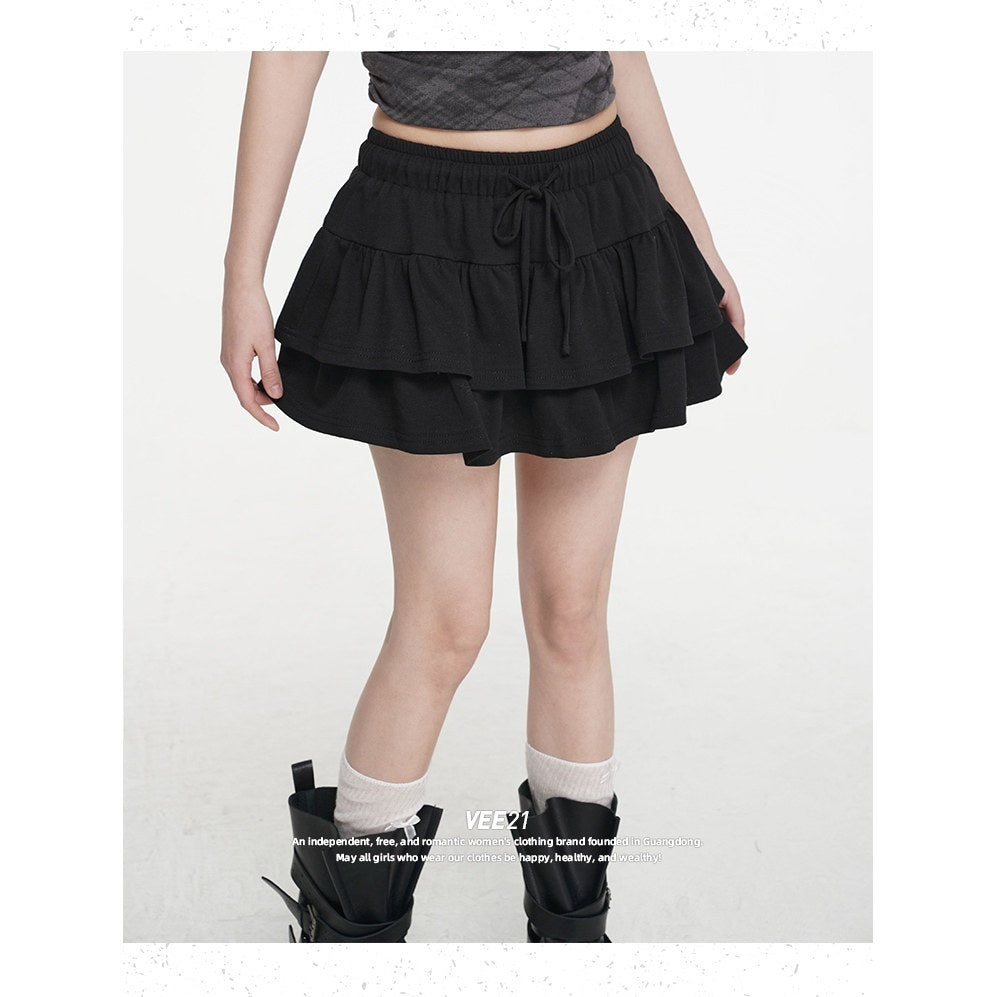 VEEMIX_Double_Layer_Pleated_Tiered_A_Line_Low_Waist_Women's_Cotton_Mini_Skirts_1026877287233_MISSTT